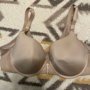 Elegant Nude Full-Coverage Bra